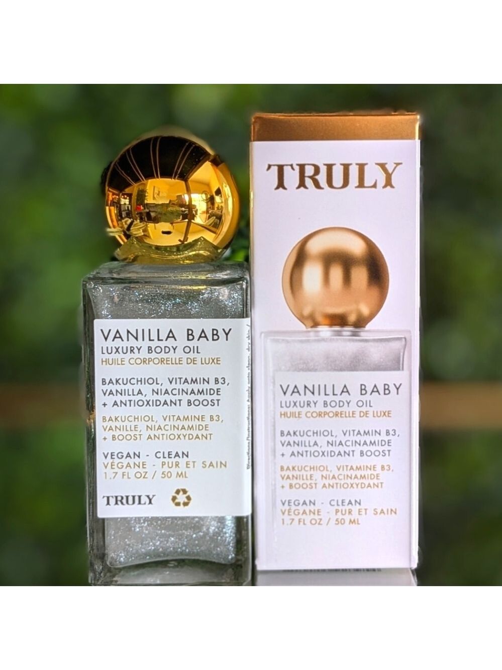 Truly VANILLA BABY Luxury Body Oil | NEW | 50mL | Vanilla Pear Caramel  | BNIB